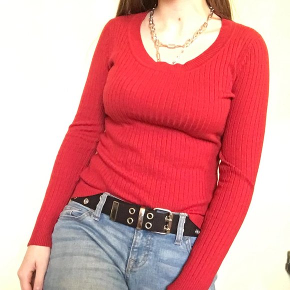Merona Sweaters - Red Sweater